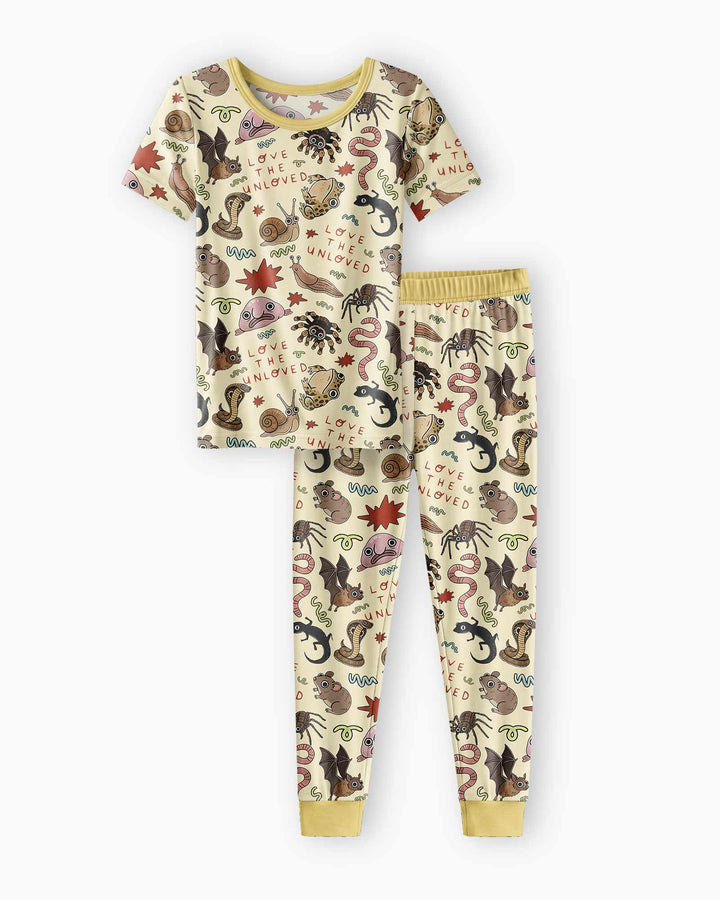 Love the Unloved Bamboo Two Piece Short Sleeve Pajama Set