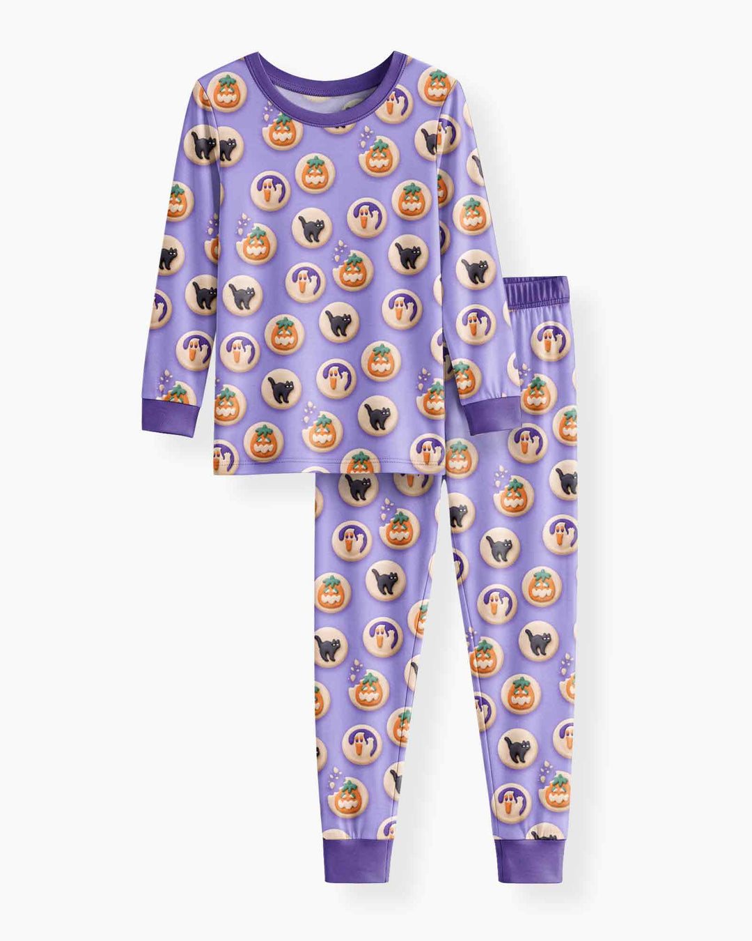 Spooky Sugar Cookie Bamboo Two Piece Long Sleeve Pajama Set