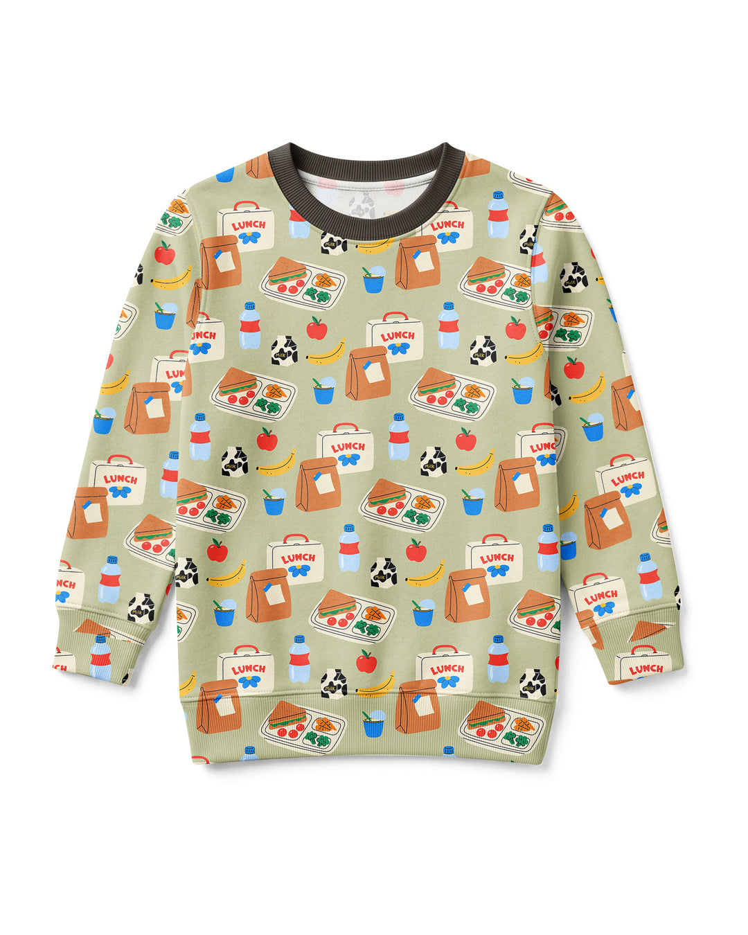 Plantilla de Sudadera de Cuello Redondo de Bambú para Mujer