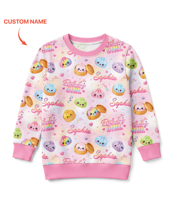 Sudadera de cuello redondo de bambú con plantilla personalizada