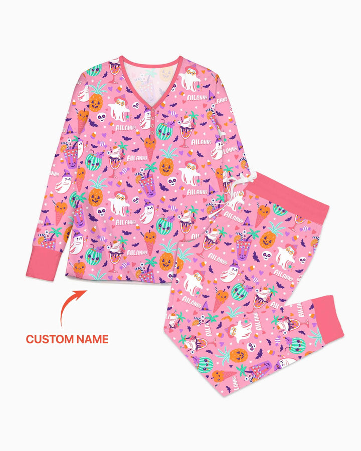 Vorlage Bambus Damen Pyjama Set