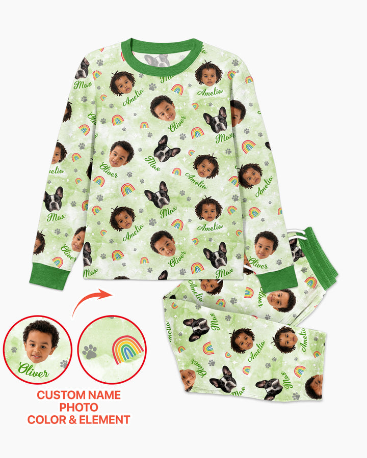 Personalized Family Matching Bamboo Men's Pajama Set