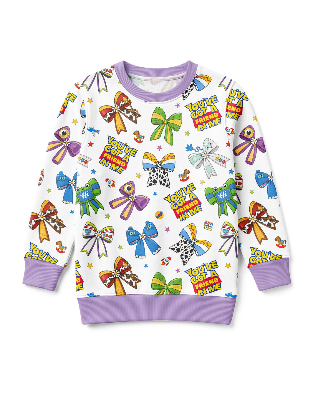 Sudadera de cuello redondo Bamboo Template