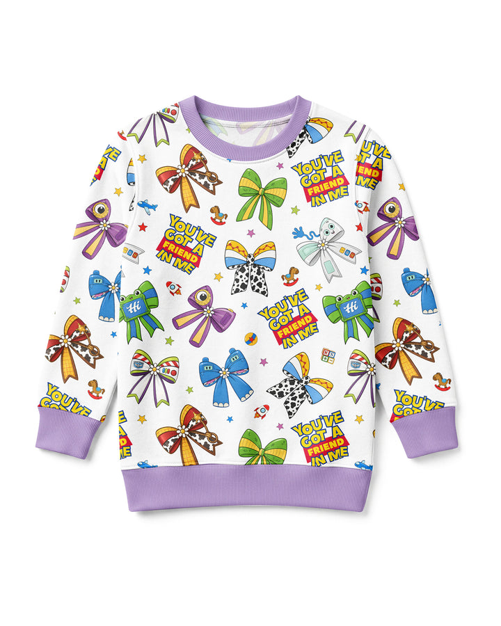 Sudadera de cuello redondo Bamboo Template