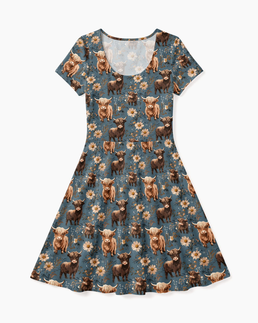 Vorlage Bambus Twirl Kleid