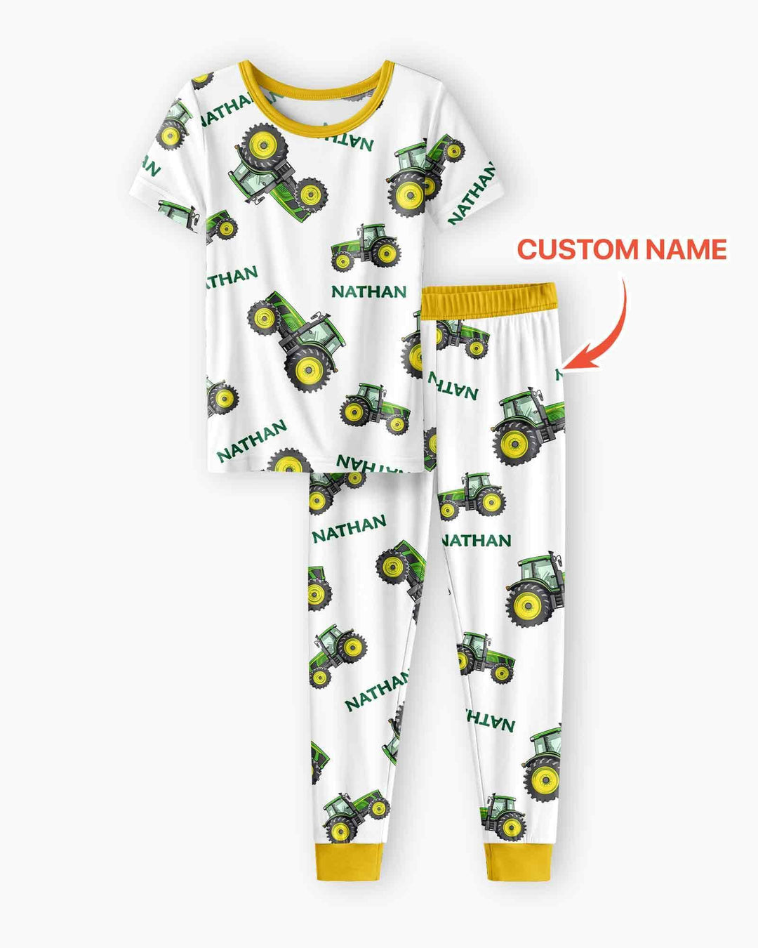 Zweiteiliges, kurzärmliges Pyjama-Set mit Marienkäfern