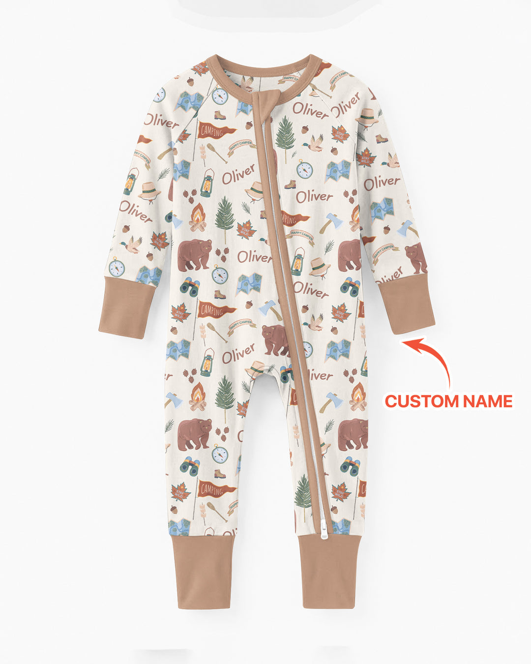 Gerippte Babykleidung mit individuellem Foto - Weich &amp; Skizzenhaft