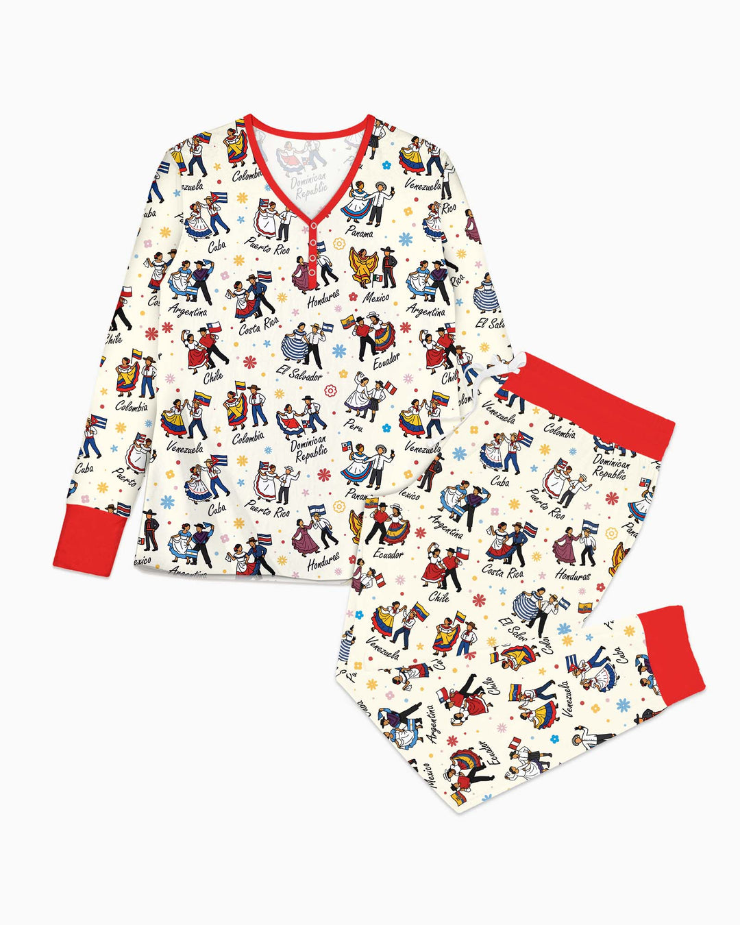 Pijama de bambú personalizado para mujer All About That Base