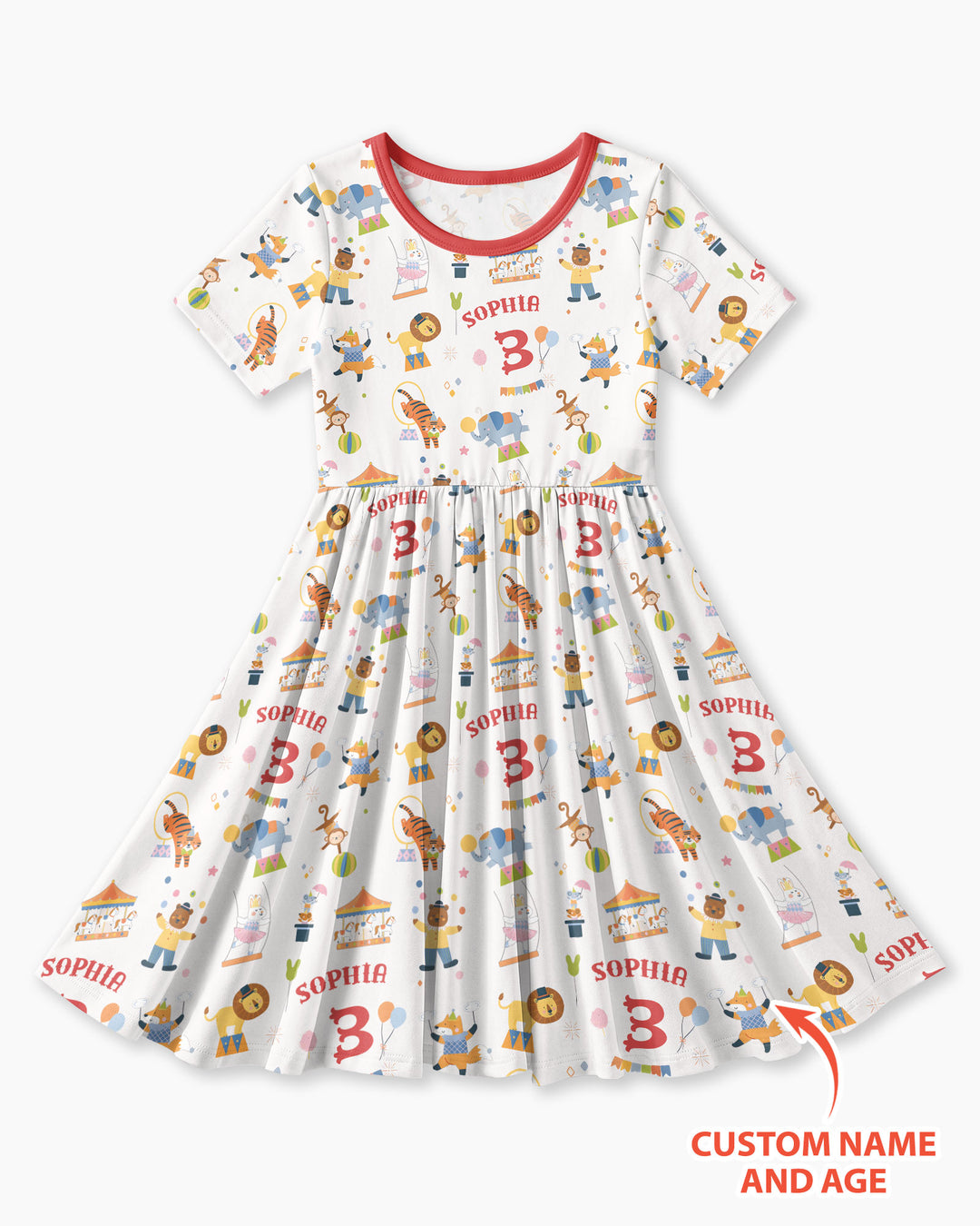 Vorlage Bambus Twirl Kleid