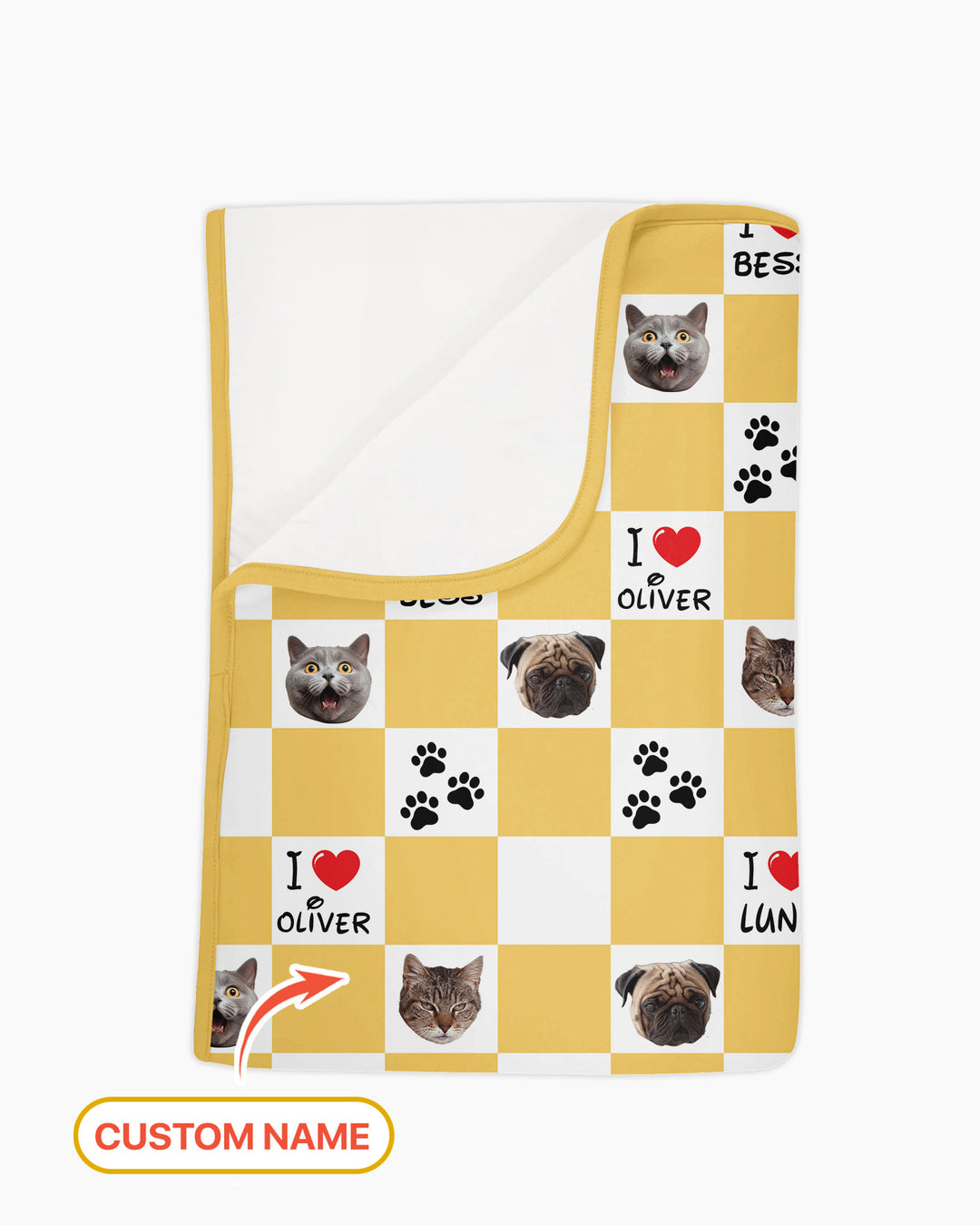 Plantilla Manta de Bambú Personalizada