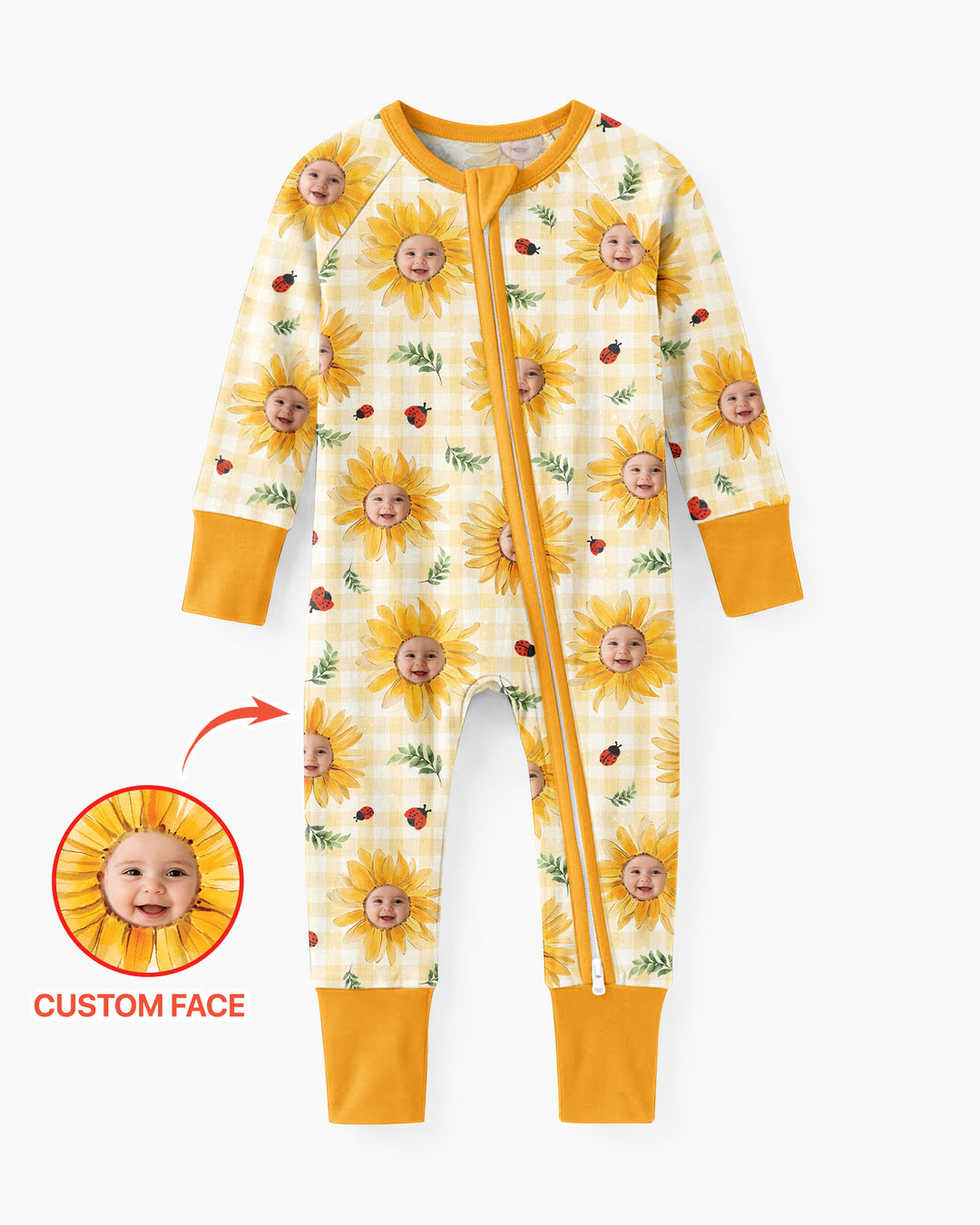 Custom Photo Be The Sunshine Bamboo Convertible Zippy