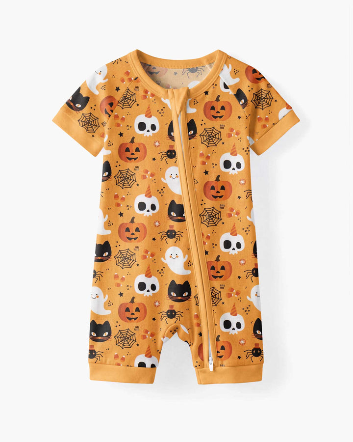 Halloween Party Bamboo Shorty Zippy