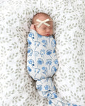 Mary's Garden swaddle blanket