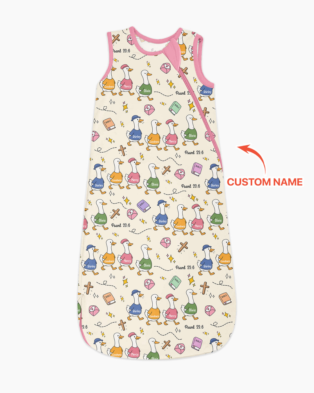 Psalm 23:6 Matching Family Bamboo Sleep Bag