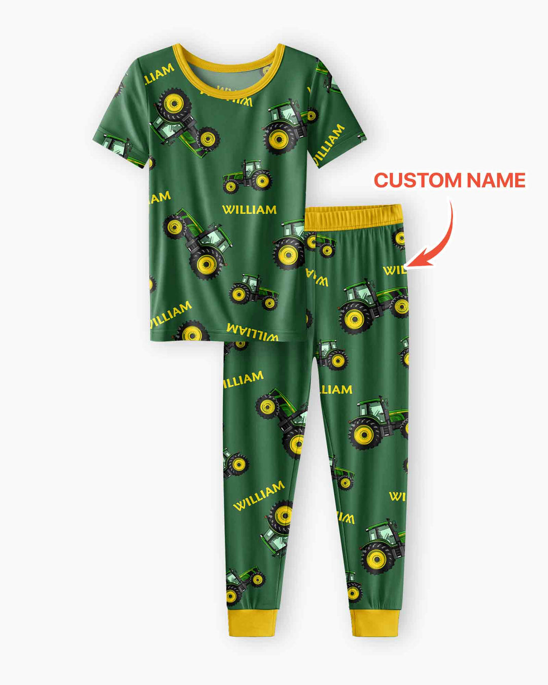 Zweiteiliges, kurzärmliges Pyjama-Set mit Marienkäfern