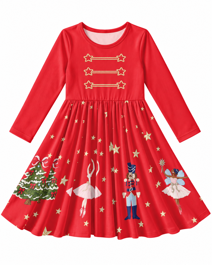 Nutcracker Starlight Bamboo Twirl Dress