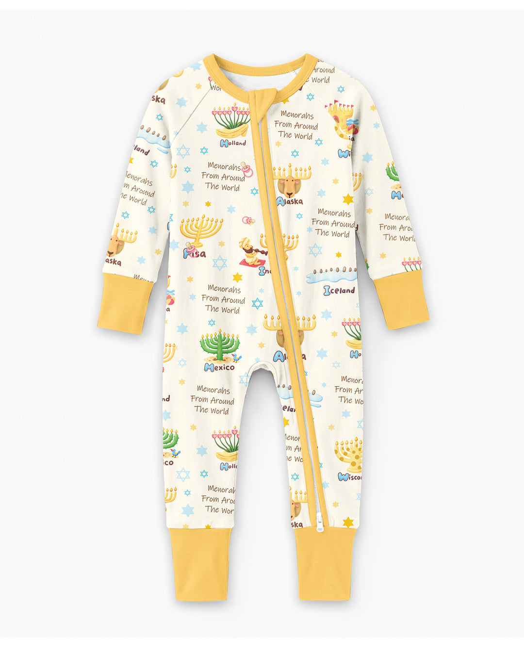 Menorahs From Around The World Bamboo Convertible Zippy