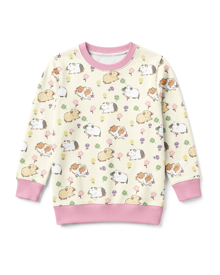 Guinea Pig Garden Bamboo Crewneck Sweatshirt
