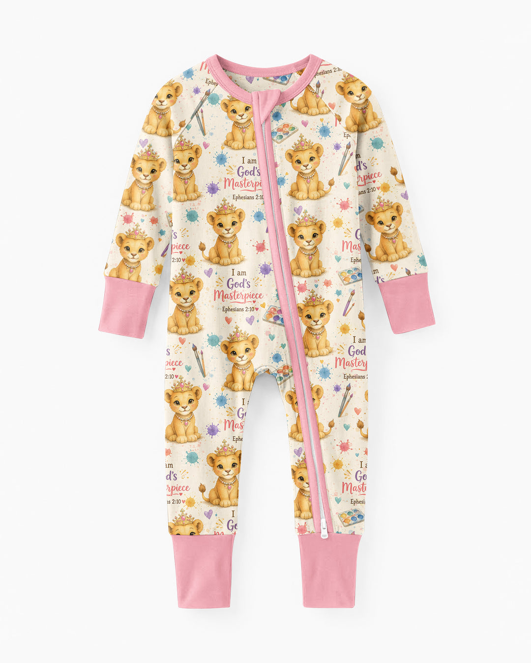 I Am God's Masterpiece Bamboo Convertible Zippy