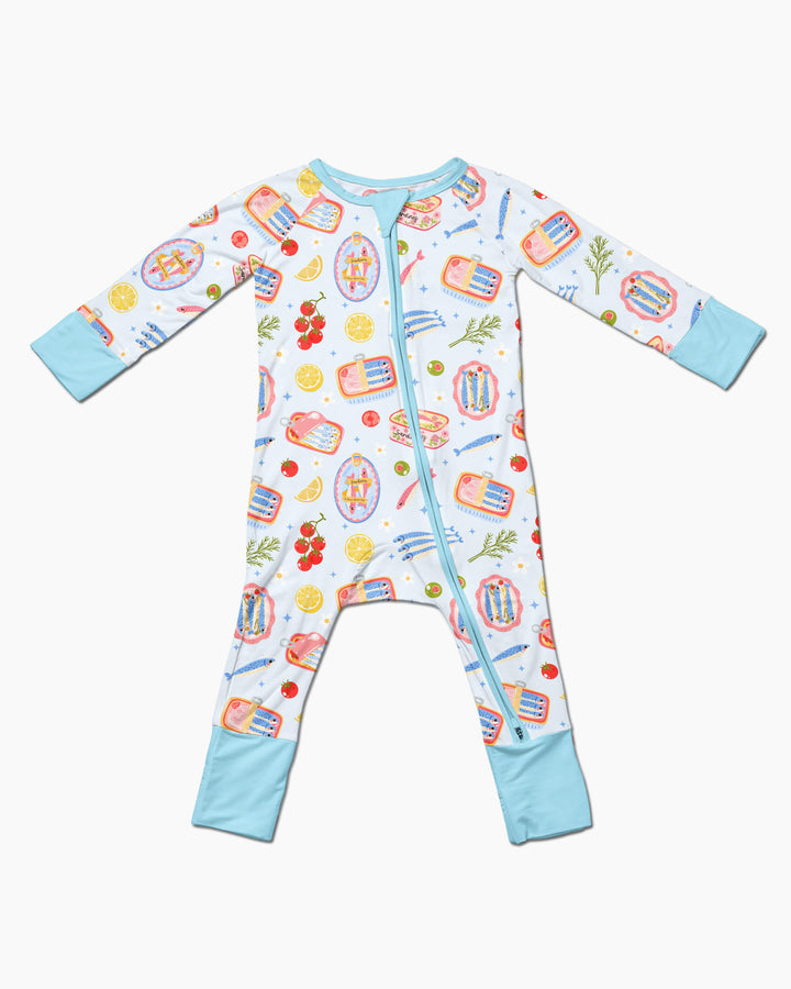 Preppy Sardines Bamboo Convertible Zippy