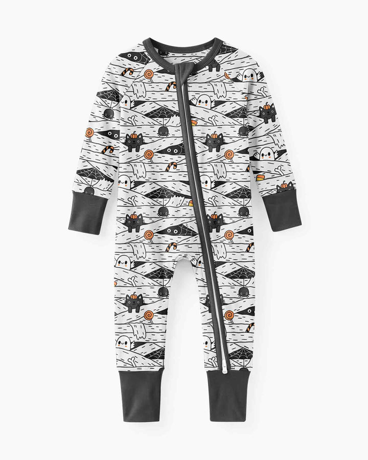 Halloween Mummy Monster Bamboo Convertible Zippy