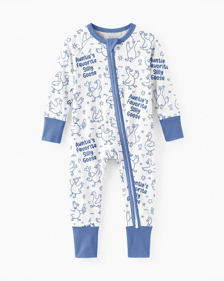 Auntie's Favorite Silly Goose Bamboo Convertible Zippy