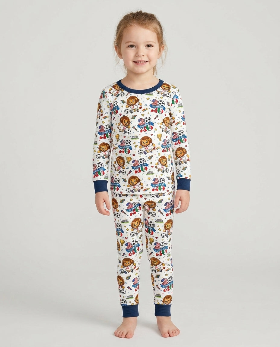 Conjunto de pijama de dos piezas de bambú con mangas largas, plantilla PERSONALIZADA