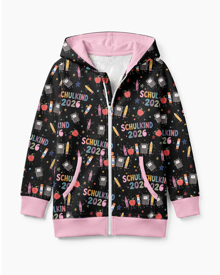 First Day Fun 2026 Bamboo Zip Hoodie