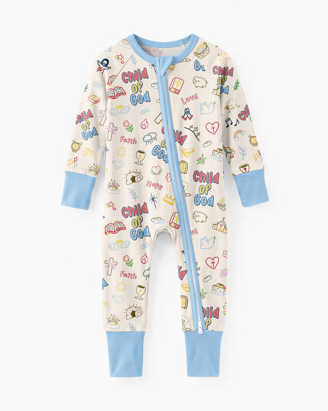 A Child Of God Family Matching Bamboo Convertible Zippy