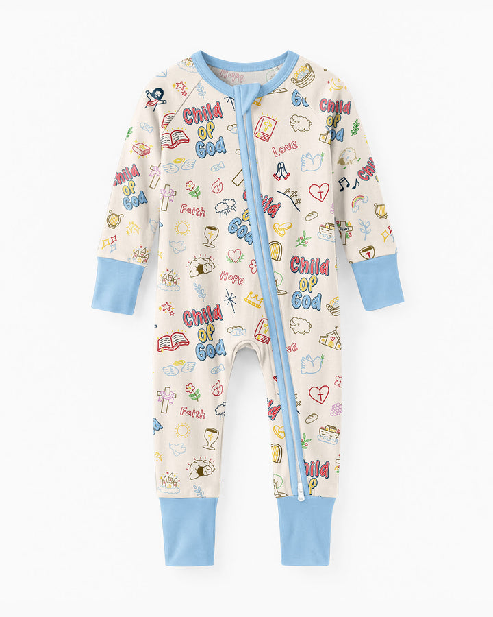 A Child Of God Family Matching Bamboo Convertible Zippy