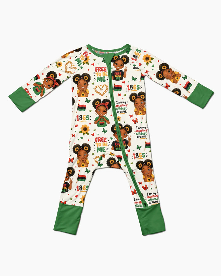 Juneteenth I am My Ancestors' Wildest Dream Bamboo Convertible Zippy