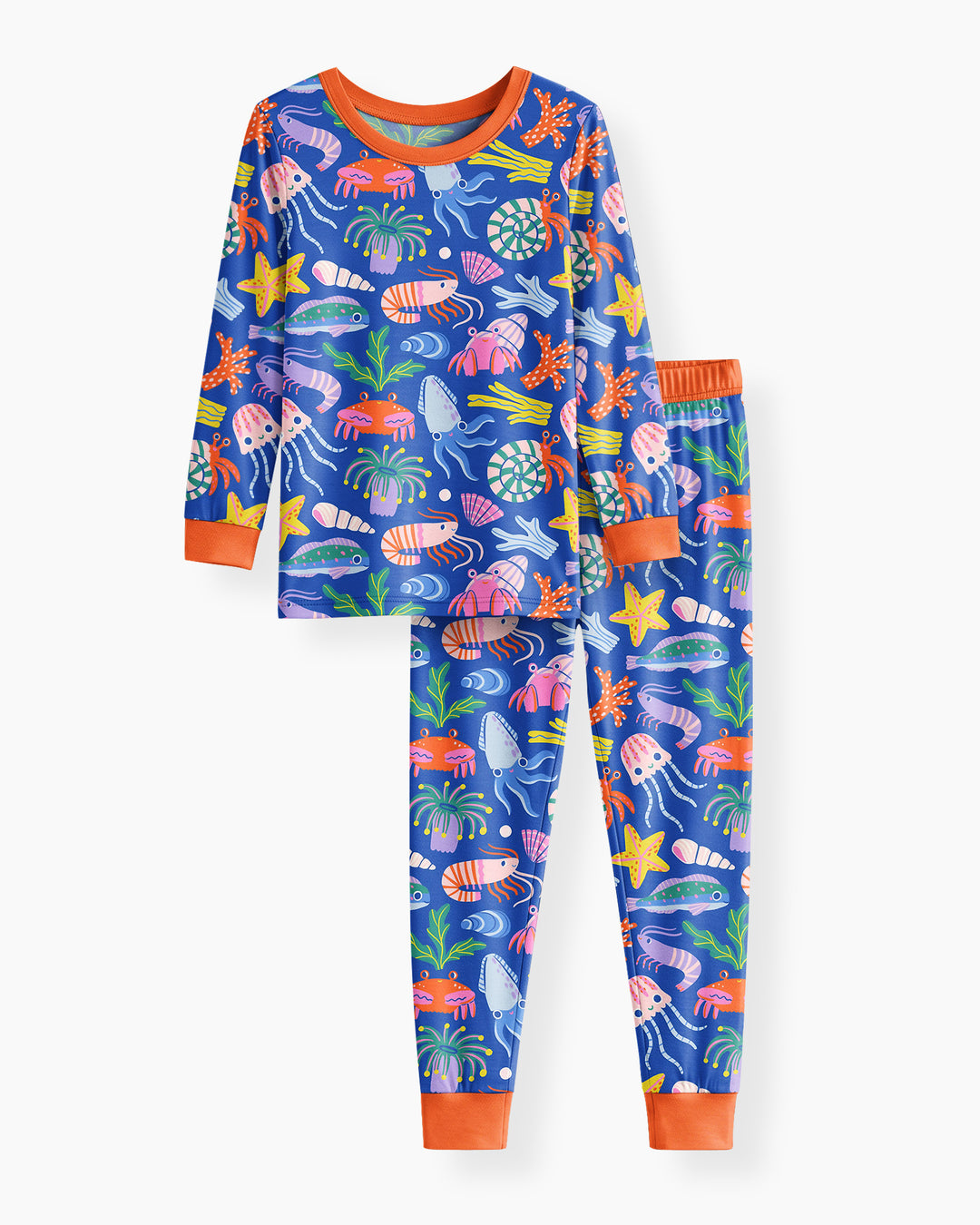 Under the Sea Bamboo Two Piece Long Sleeve Pajama Set