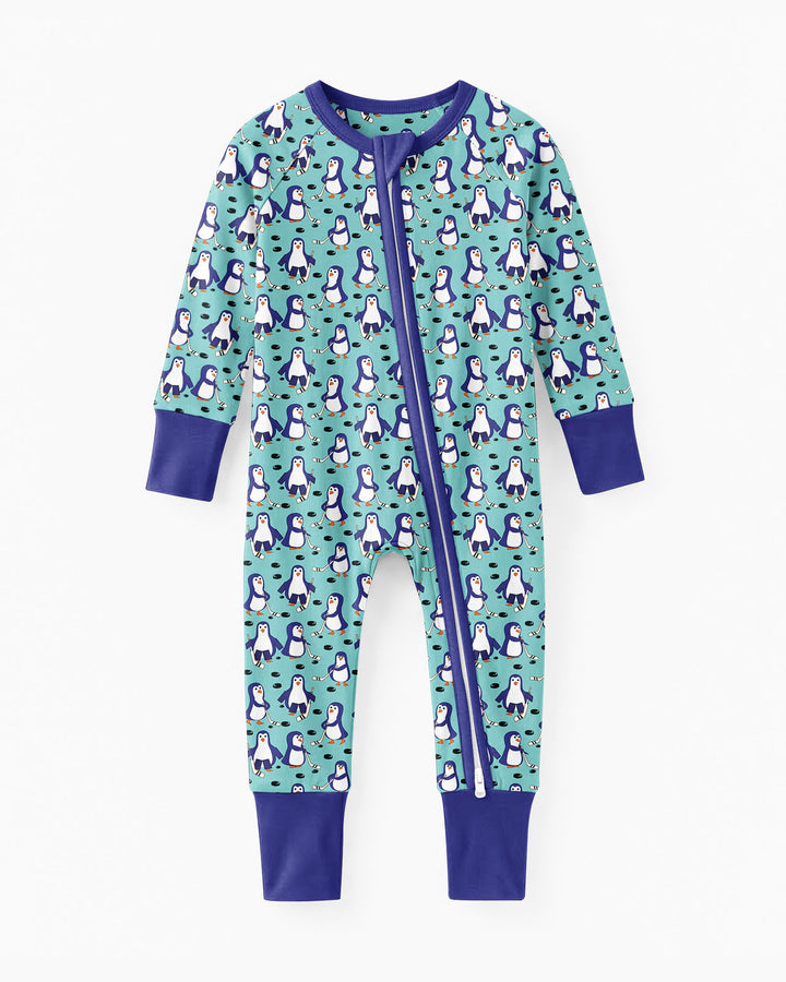 Penguin Hockey Bamboo Convertible Zippy