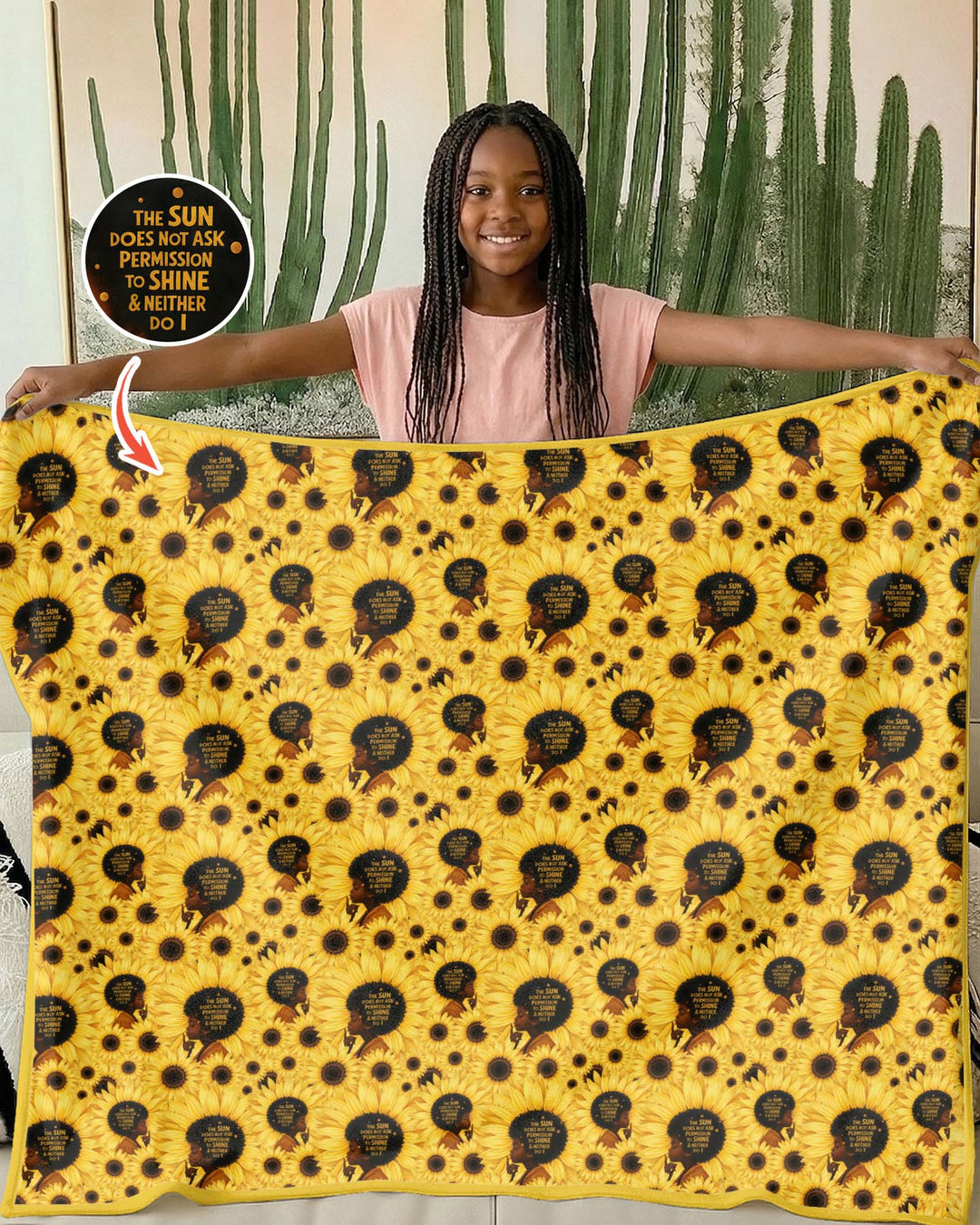 Sunflower Sunaya Bamboo Blanket