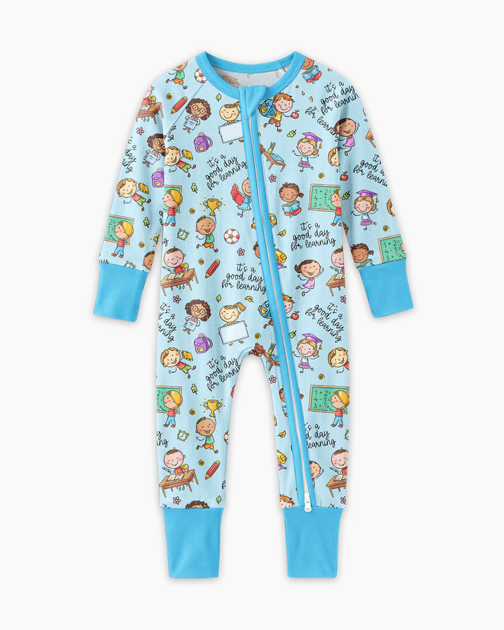 Gerippte Babykleidung mit individuellem Foto - Weich &amp; Skizzenhaft