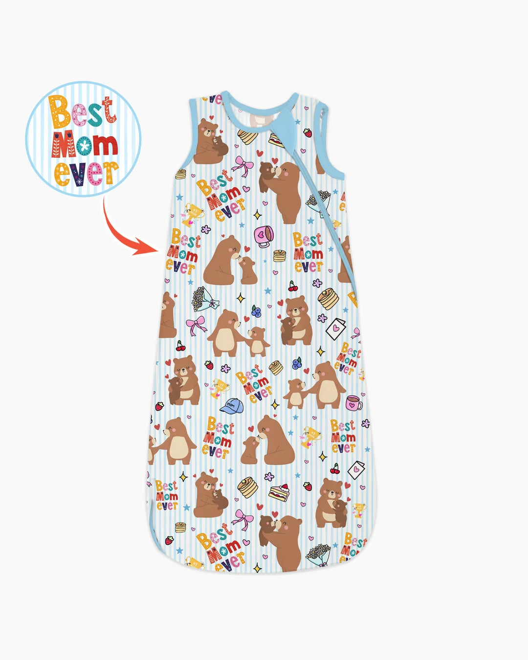 Best Mama Bear Ever Family Matching Bamboo Sleep Bag