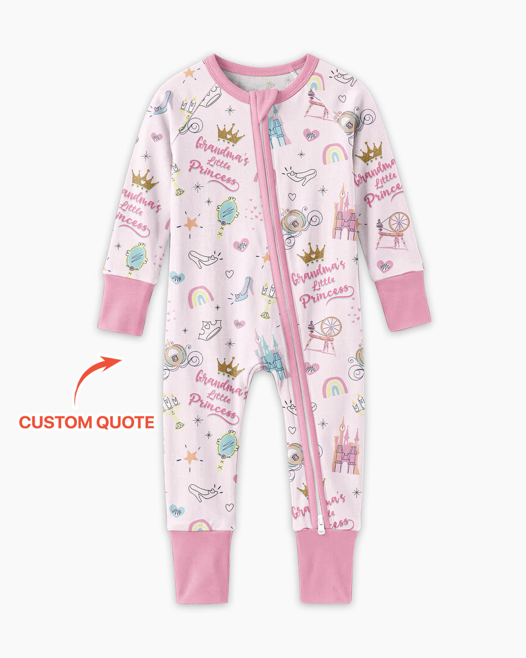 Grandma's Little Princess Bamboo Convertible Zippy