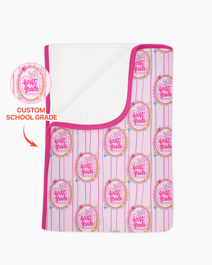 Custom Grade School Sweetie Bamboo Blanket