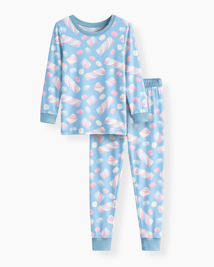 Mallow Mania Bamboo Two Piece Long Sleeve Pajama Set