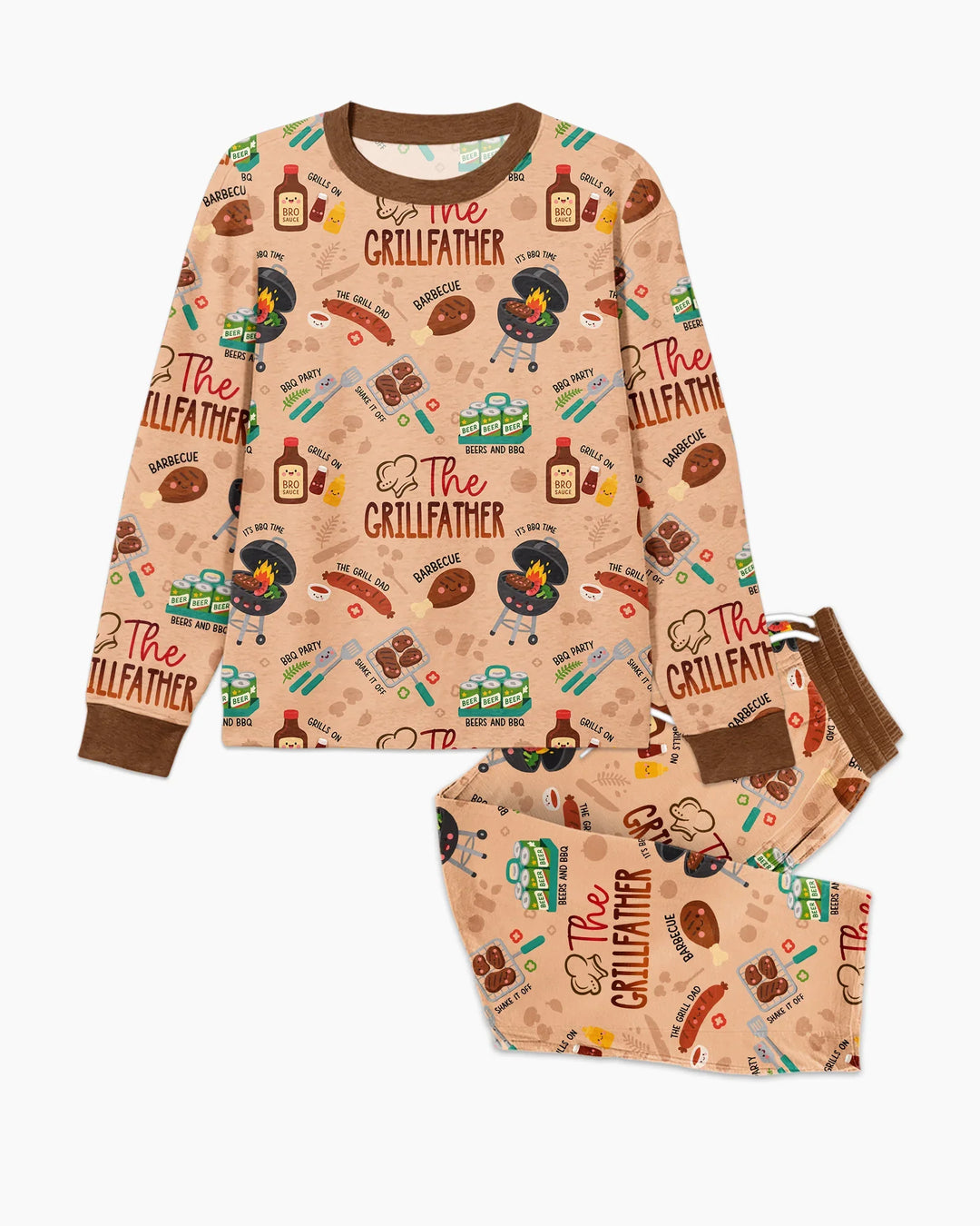 The Grill Father Family Matching Bamboo Men's Pajama Set