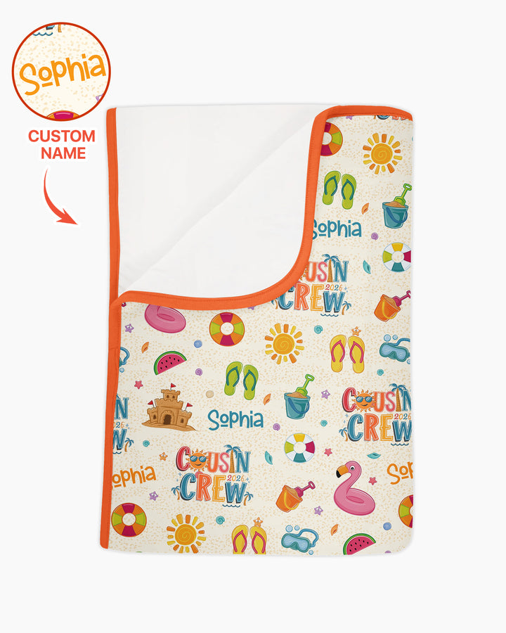 Plantilla Manta de Bambú Personalizada