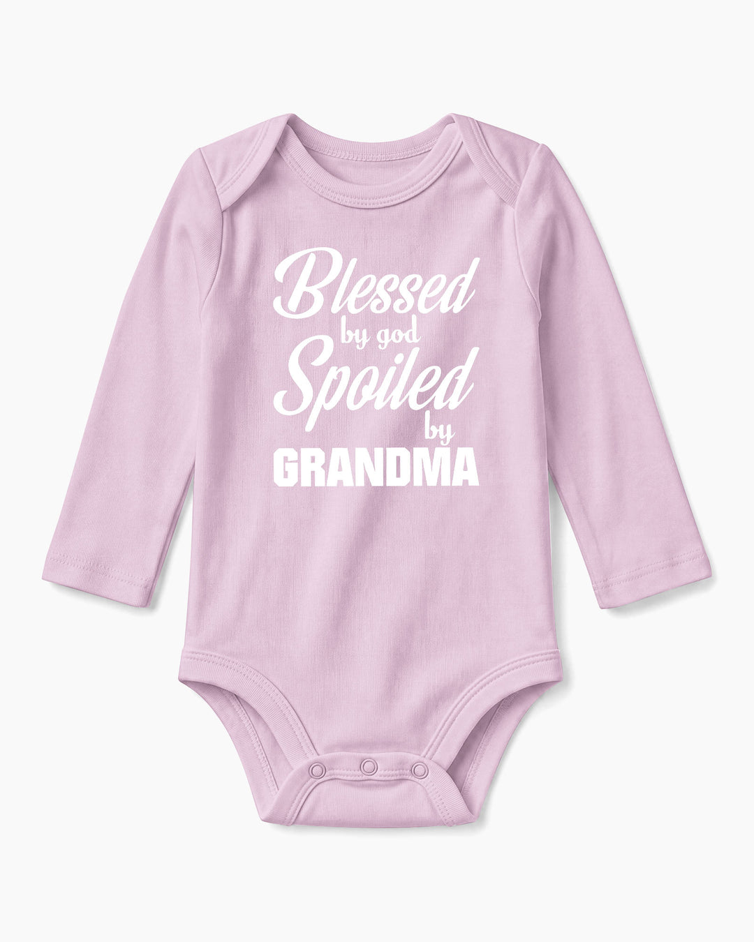 Blessed By God, Spoiled By Grandma Bamboo Bodysuit