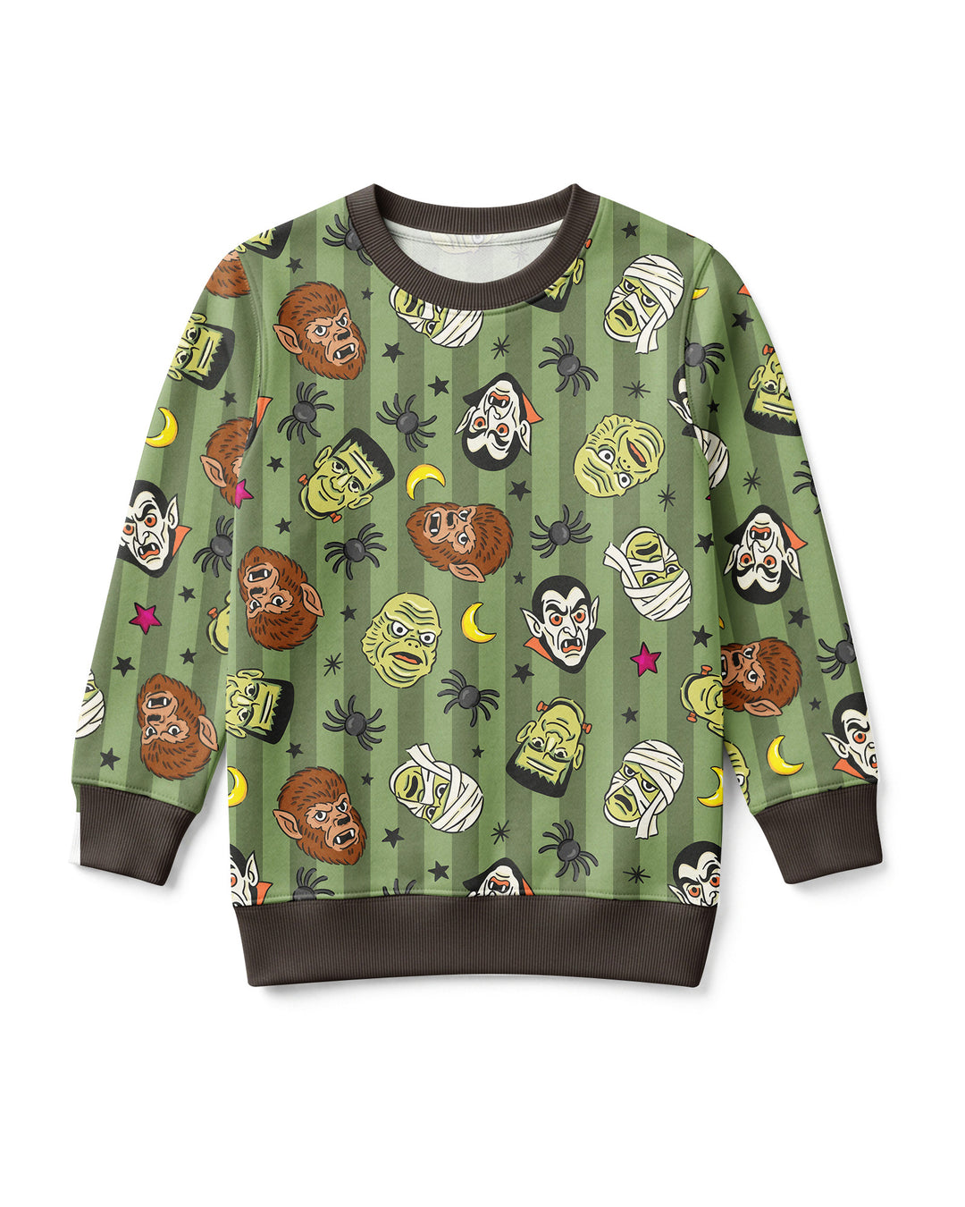 Sweatshirt mit Rundhalsausschnitt aus Bambusfaser