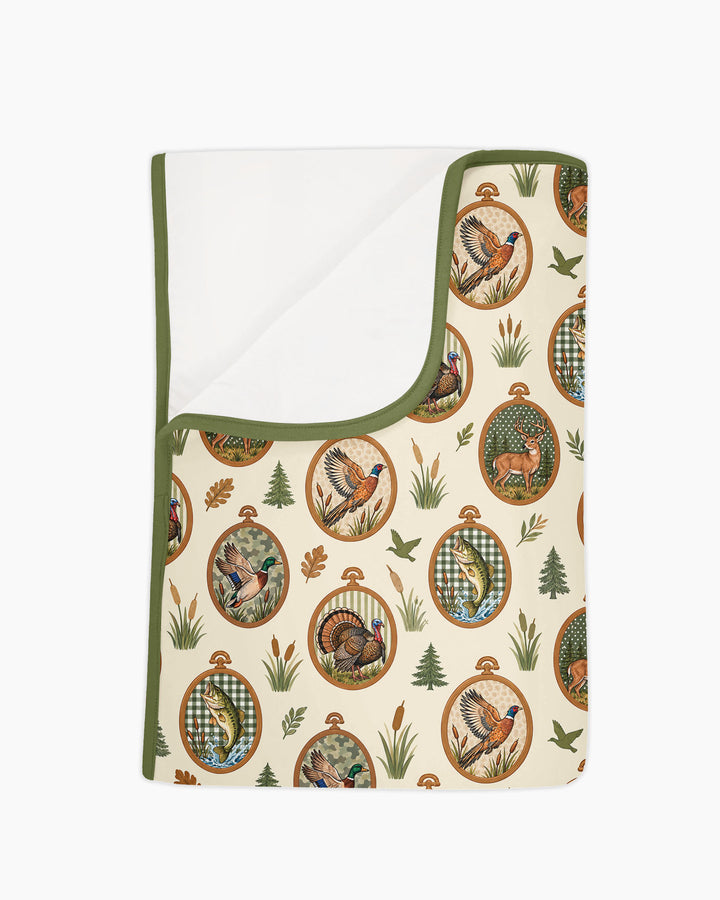 Hunting Season Family Matching Bamboo Blanket