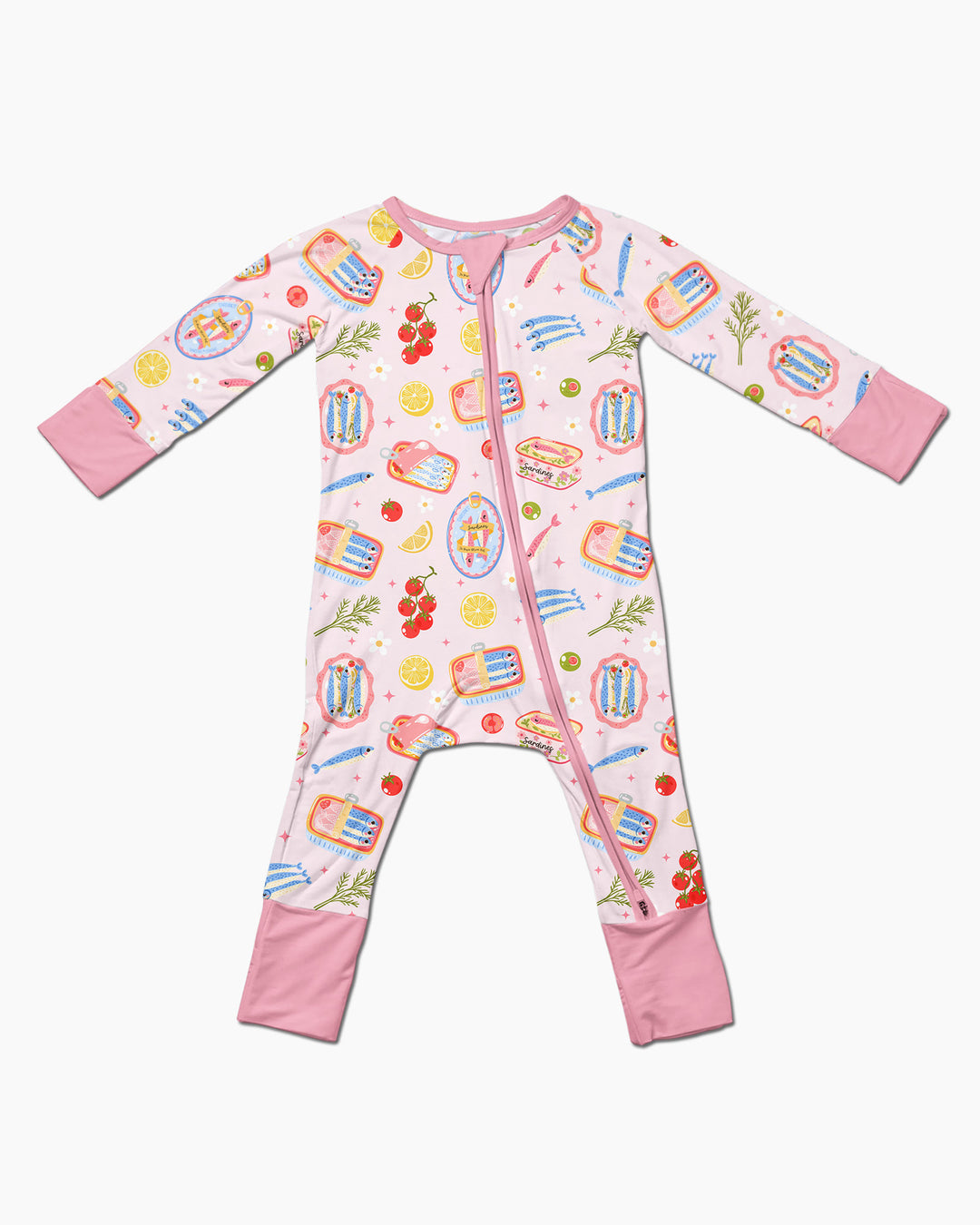 Preppy Sardines Bamboo Convertible Zippy