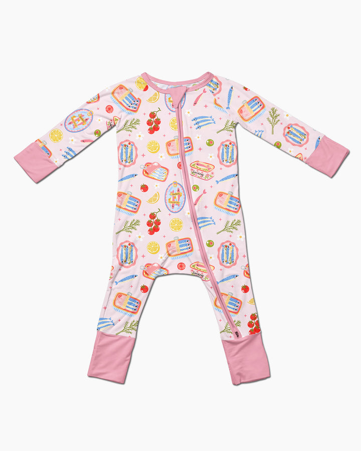 Preppy Sardines Bamboo Convertible Zippy