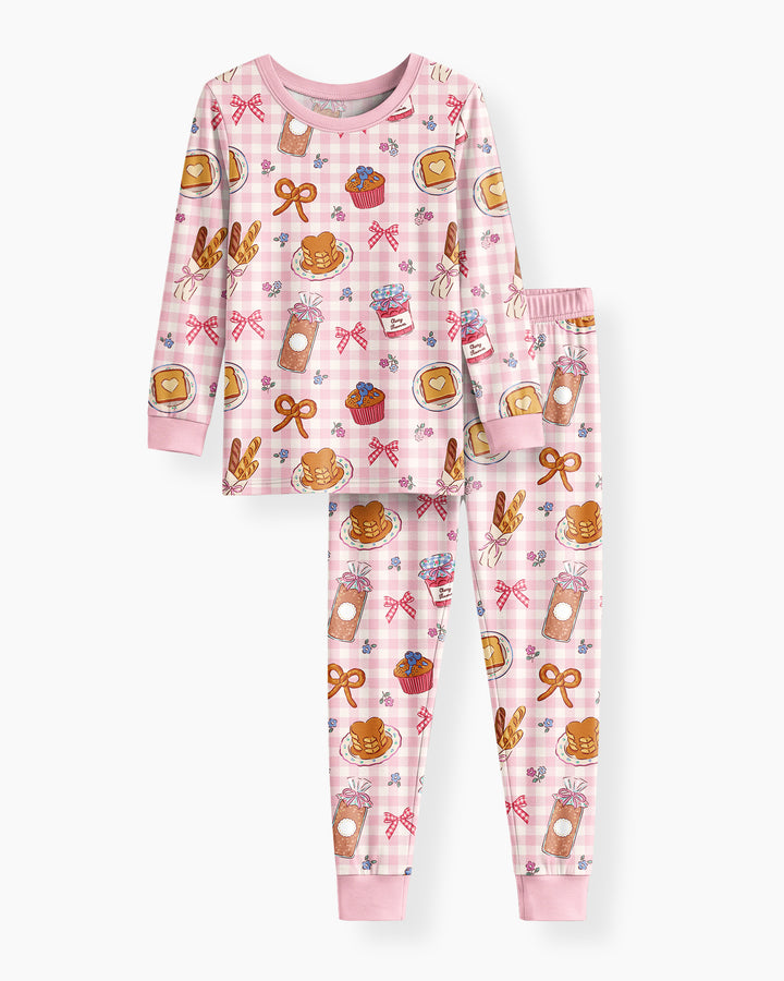 Cottage Pinic Bamboo Two Piece Long Sleeve Pajama Set