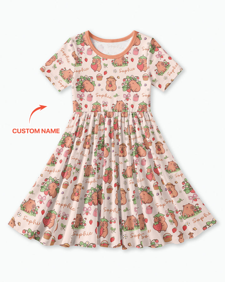 Vorlage Bambus Twirl Kleid