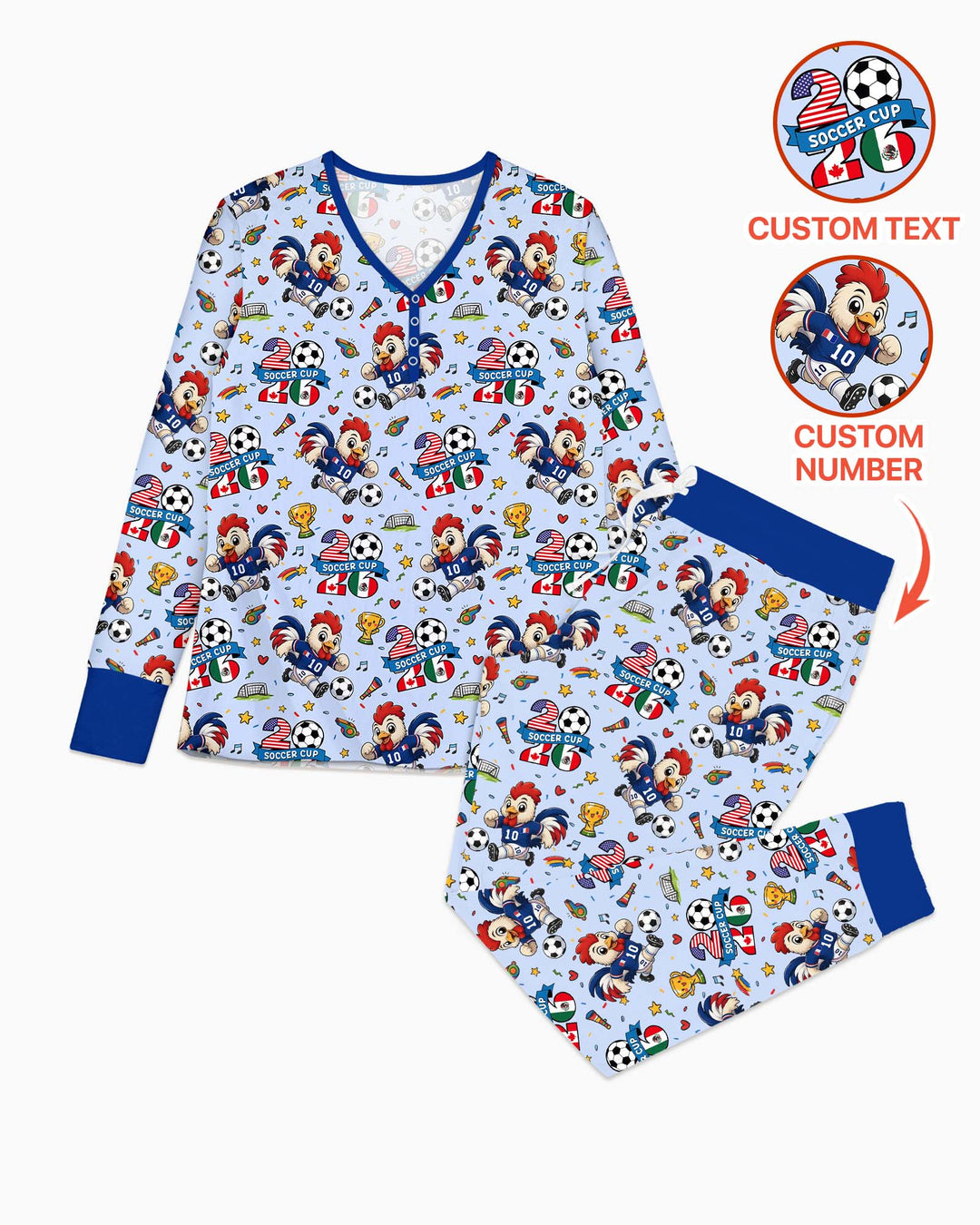 Plantilla de conjunto de pijama de mujer de bambú