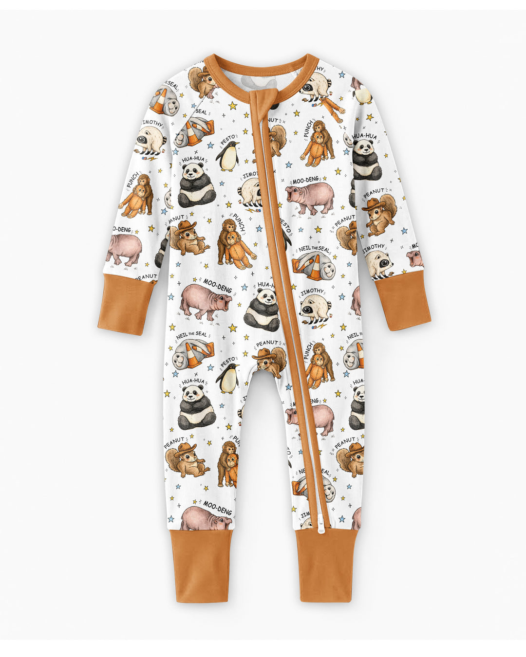 Cute Viral Animals Bamboo Convertible Zippy